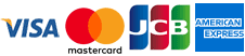 VISA/Master/NICOS/UFJ/DC/JCB/AMEX/DC
